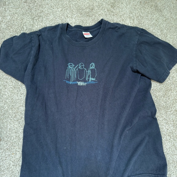 Supreme Graphic T - navy - size large - Picture 1 of 1